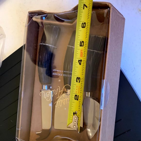 Rustic Antler Cheese Knives- set of 3 - Picture 5 of 8